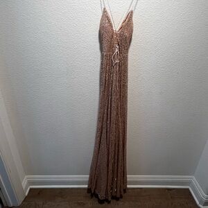 Hello Molly Elegant Brown Wedding Dress